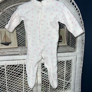 Vintage terry cloth baby sleeper